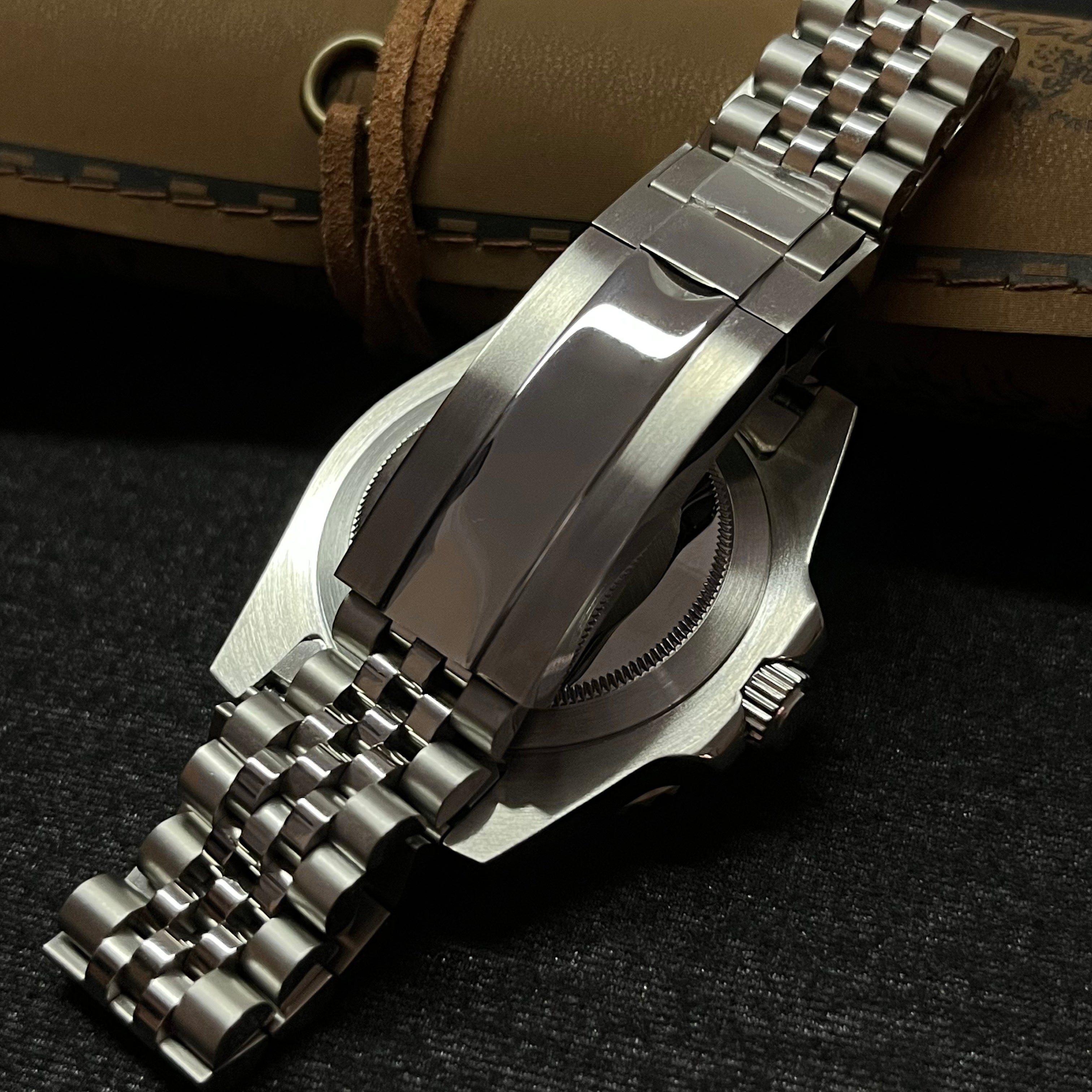 Custom Seiko MilSub Ceramic Vintage Pepsi GMT Mod