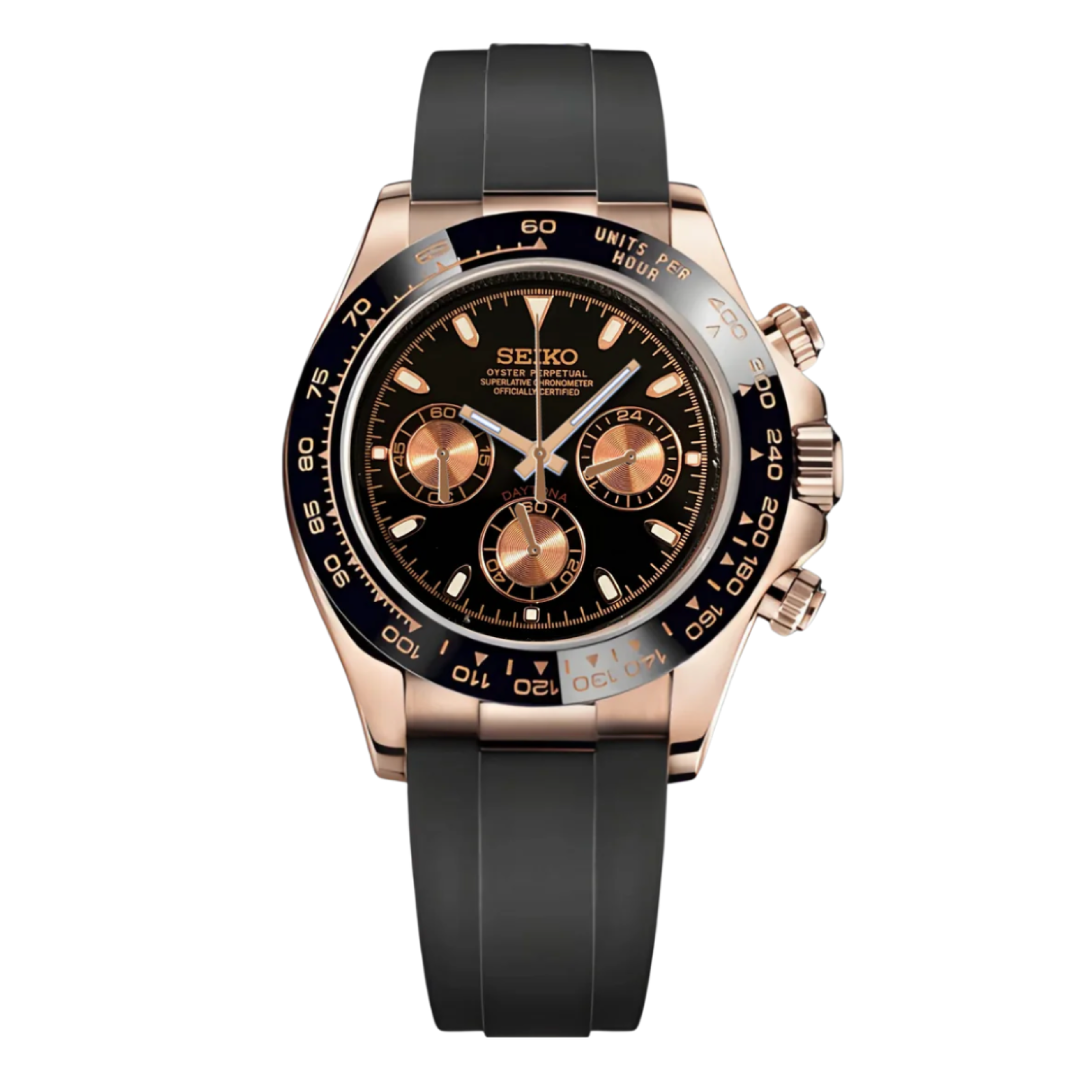 Custom Seitona Rosegold Rubber
