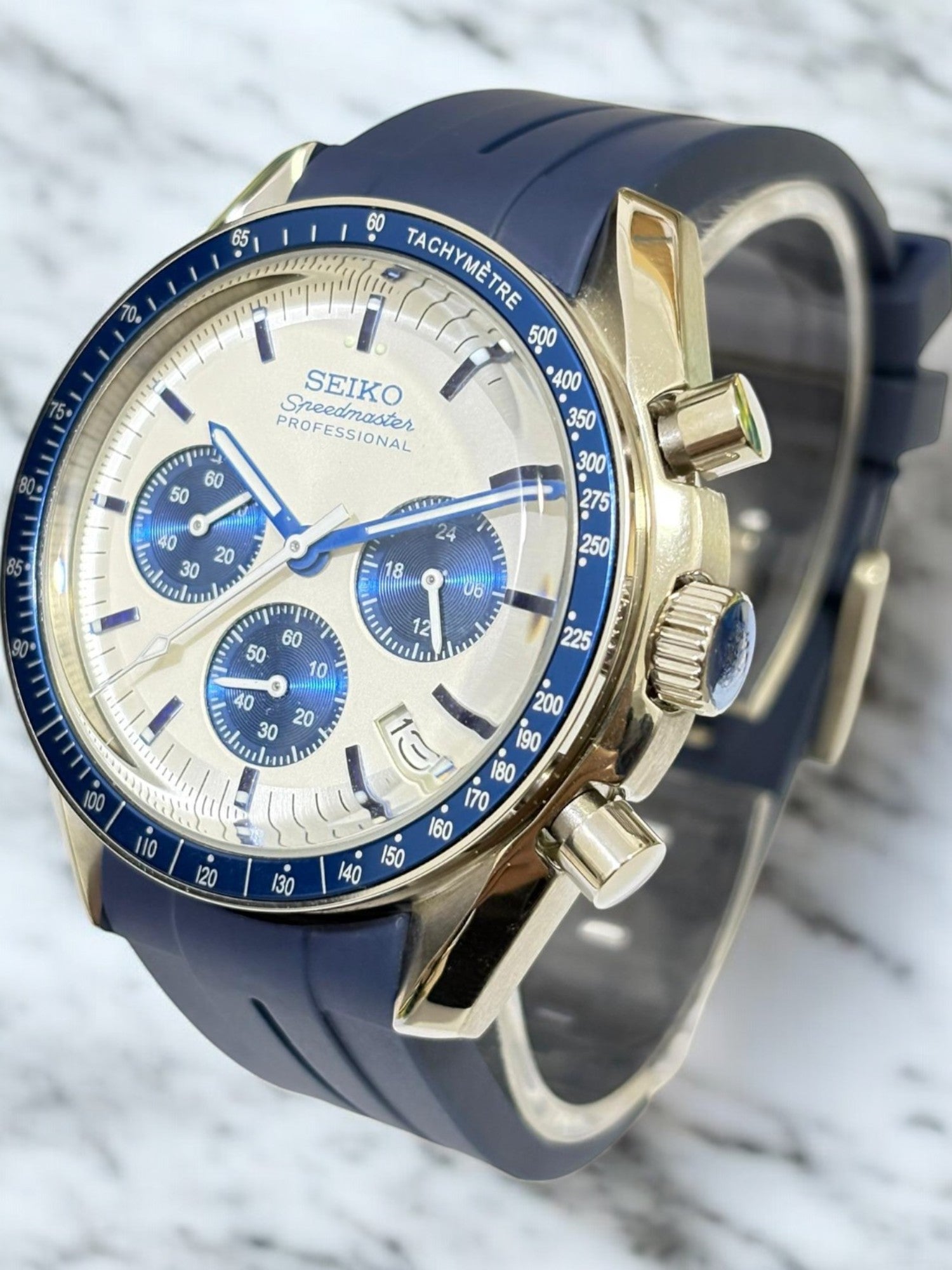 Custom Seiko Chronograph Speed Mod