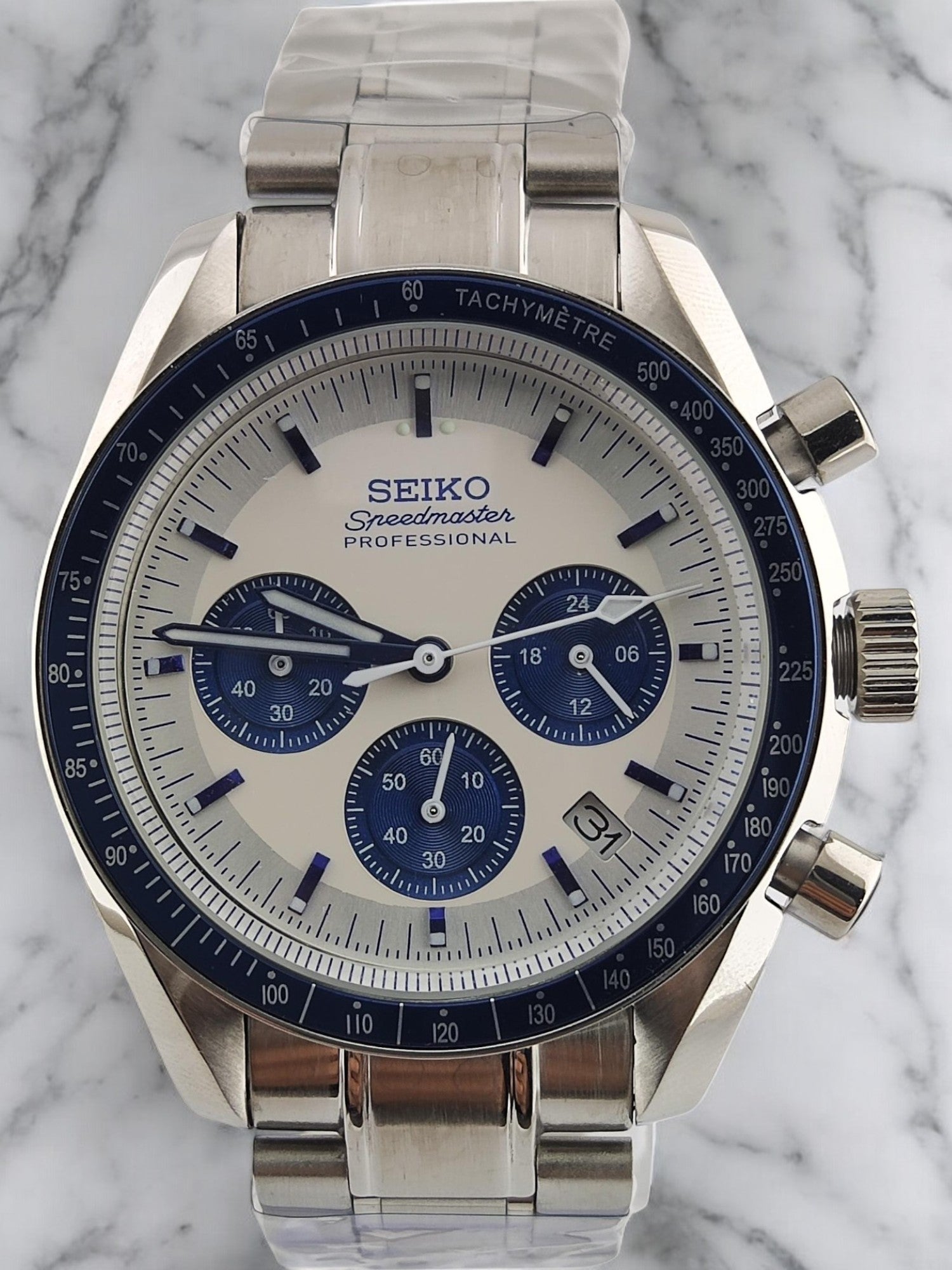 Custom Seiko Chronograph Speed Mod